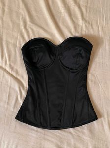 New Chic Black Corset Top