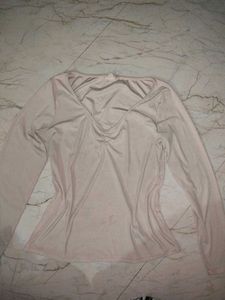 Elegant Ruched V-Neck Top