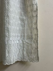 White Chikankari Kurta