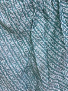 Designer Teal Kurta with Floral Print