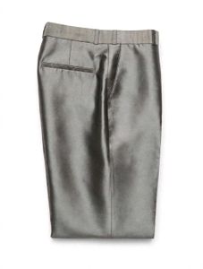 Velvet indo western light sherwani with silk pant