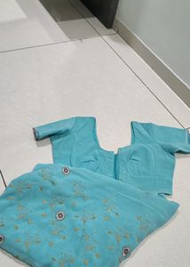 Very Pretty Saree + Blouse Just Used Sometimes