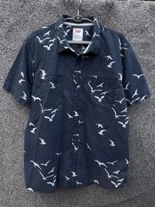 Levi's Bird Print Short Sleeve Shirt
