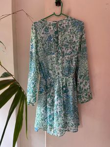 Zara Floral Print Mini Dress