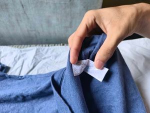 The North Face Blue Pocket Tee