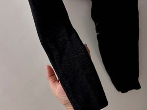 Black Cutout Midi Dress