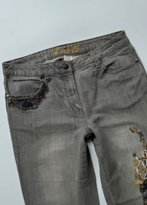 Vintage embellished jeans