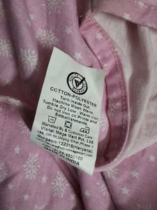 Pink Dot Print T-Shirt