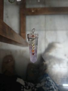 Amethyst Gemstone Crystal Pendent