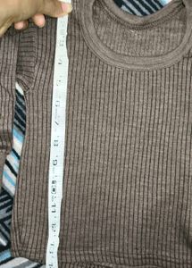 Cozy Striped Thermal Top