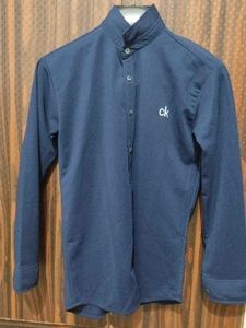 Calvin Klein Men's Navy Blue Shirt M size