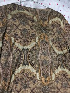 Boho fashion Paisley Print Long Sleeve Top