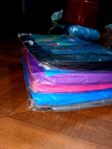 Fashionable EVA Raincoats - Pack of 4