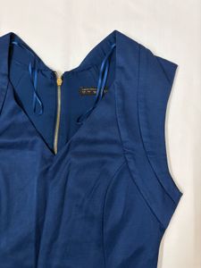 ZARA Elegant Blue Dress