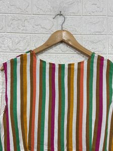 Women Multicolor Top &amp; Pant. Bust 42 | Length 22