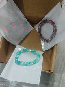 Set of 3 Beaded Bracelets