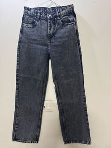 Washed Grey Denim Jeans