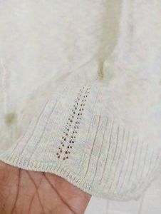 Elegant Short Sleeve Knit Top