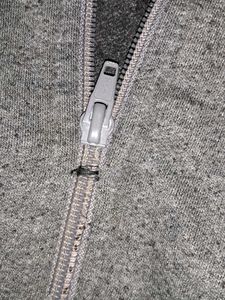 Kendriya Vidyalaya Grey Zip-Up Hoodie