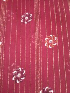 Zari Type Georgette Chiffon Saree