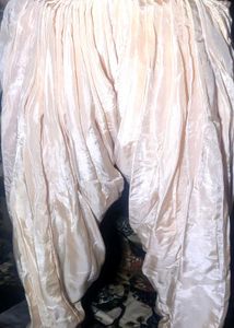 Elegant Cream pathani suit silk mein