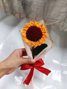 Handmade Crochet Sunflower