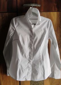 MANGO White Women's Formal Shirt