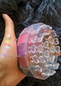 💖Multi-Color Heart Eyeshadow Palette