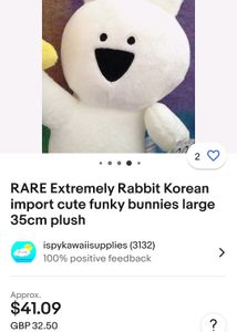 Musical Toy Rare Extremely Rabbit