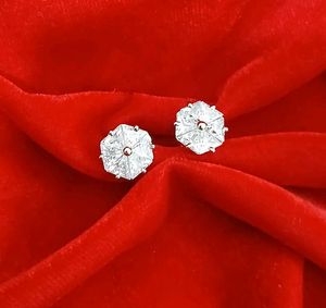 Sparkling Geometric Stud Earrings