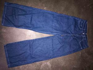 Wide Leg Denim Jeans