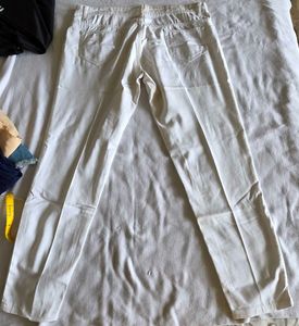 Stylish White Denim Jeans