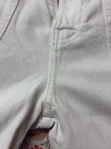 White Cargo Pants