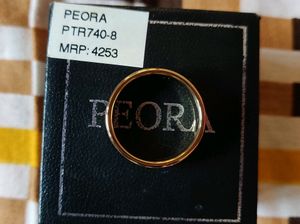 Peora Gold Plated Ring
