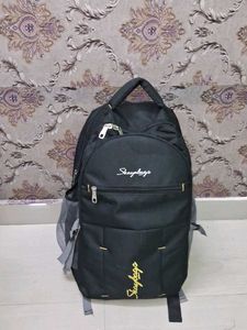Durable Black Backpack