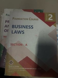 Full set of CA  foundation course books