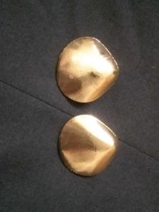 Gold Seashell Earrings