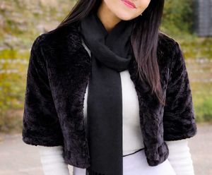Faux Fur Bolero - Chic &amp; Cozy