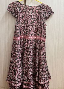 Floral Ruffle Tiered Dress