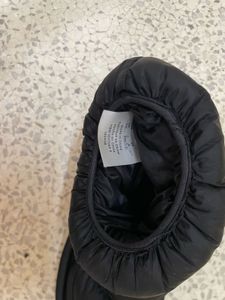 Black Puffer Boots