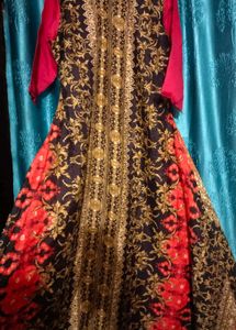 Elegant Red Ethnic Gown