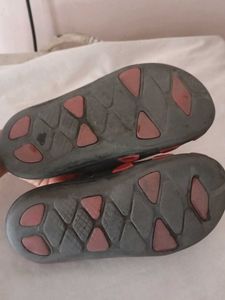 used Slipper  Red Clogs
