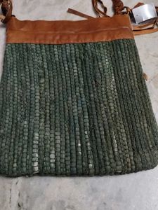Boho Chic Woven Handbag