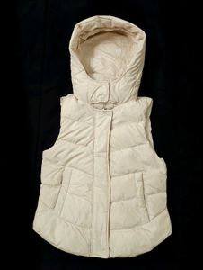 Padded Vest with Hood