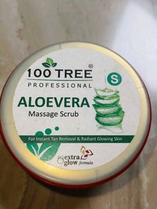 100 Tree Aloevera Massage Scrub