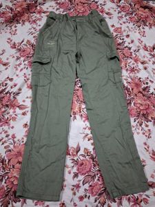 Olive Green Cargo Pants