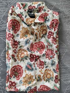 Men's Floral Print Shirt