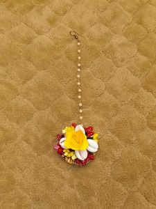 Floral Jewellery Set for Haldi/Mehendi