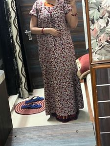 Floral Print Nighty