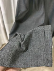 H&amp;M Classic Grey Wide-Leg Trousers
